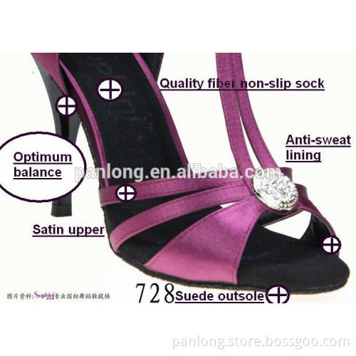 2016New Arrival Dance Woman Shoes Big Crystal Tango Dance Shoes